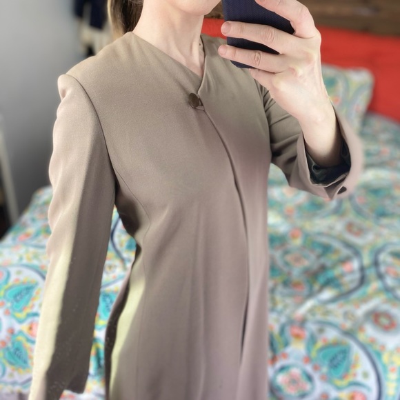 30-50% OFF BUNDLES! MAXMARA SPRING DUSTER TRENCH COAT BLAZER MAXI SUIT JACKET - Picture 3 of 16